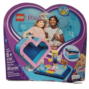 Lego Friends 85 Pieces Stephanie’s Heart Box 41356 Age 6+ Retires Dec 2024 NIB